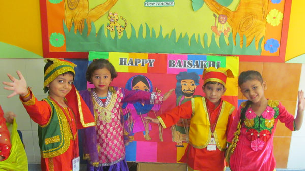 Baisakhi Celebration by Tiny Tots