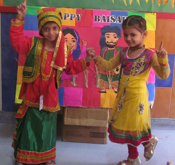 Baisakhi Celebration by Tiny Tots
