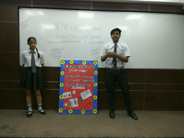 Debate Competition by English Club