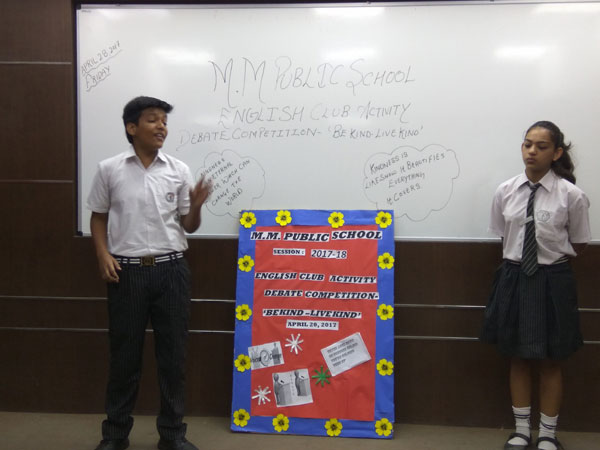 Debate Competition by English Club