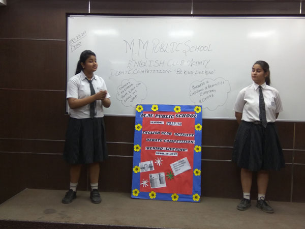 Debate Competition by English Club