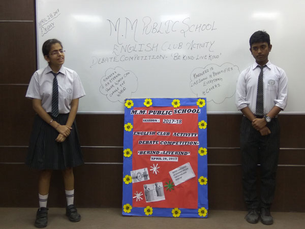 Debate Competition by English Club