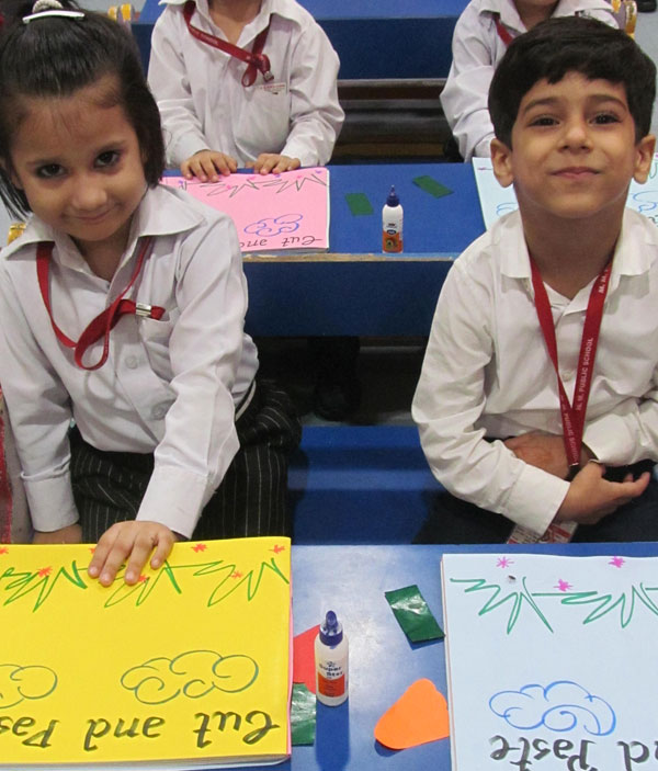 Cut and Paste Activity by Tiny Tots