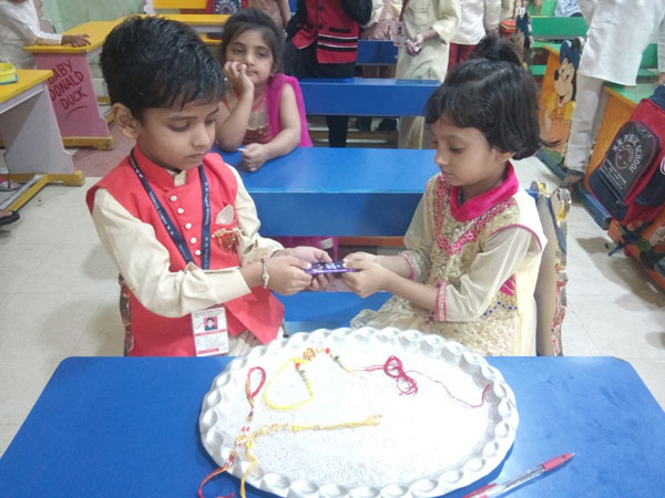 Raksha Bandhan Celebration by Tiny Tots