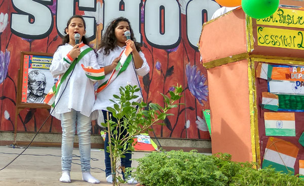 Independence Day Celebration in Special Assembly