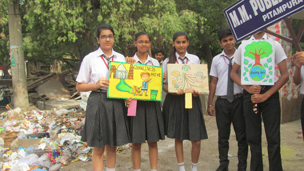 Visit To Slum Area By SAC Club
