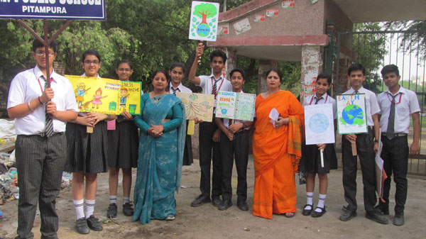 Visit To Slum Area By SAC Club