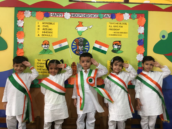 Independence Day Celebration by Tiny Tots