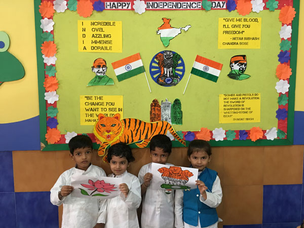 Independence Day Celebration by Tiny Tots