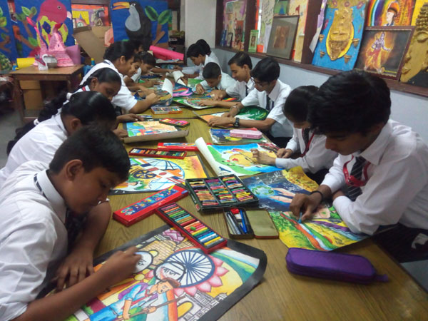 Independence Movement by Art & Craft club