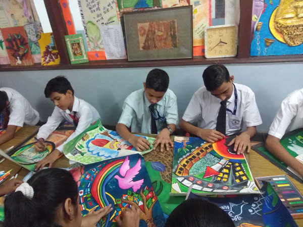 Independence Movement by Art & Craft club