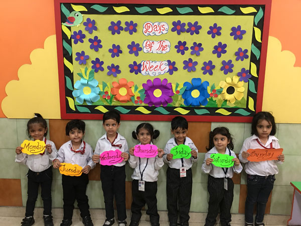 Days of the Week activity for Mont students