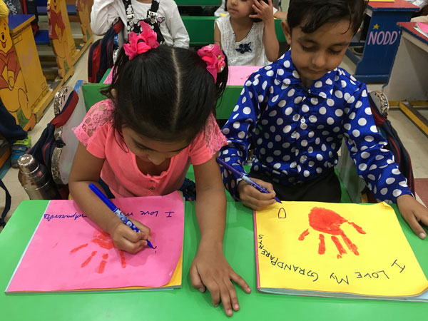Grandparents Day Celebration by Mont students