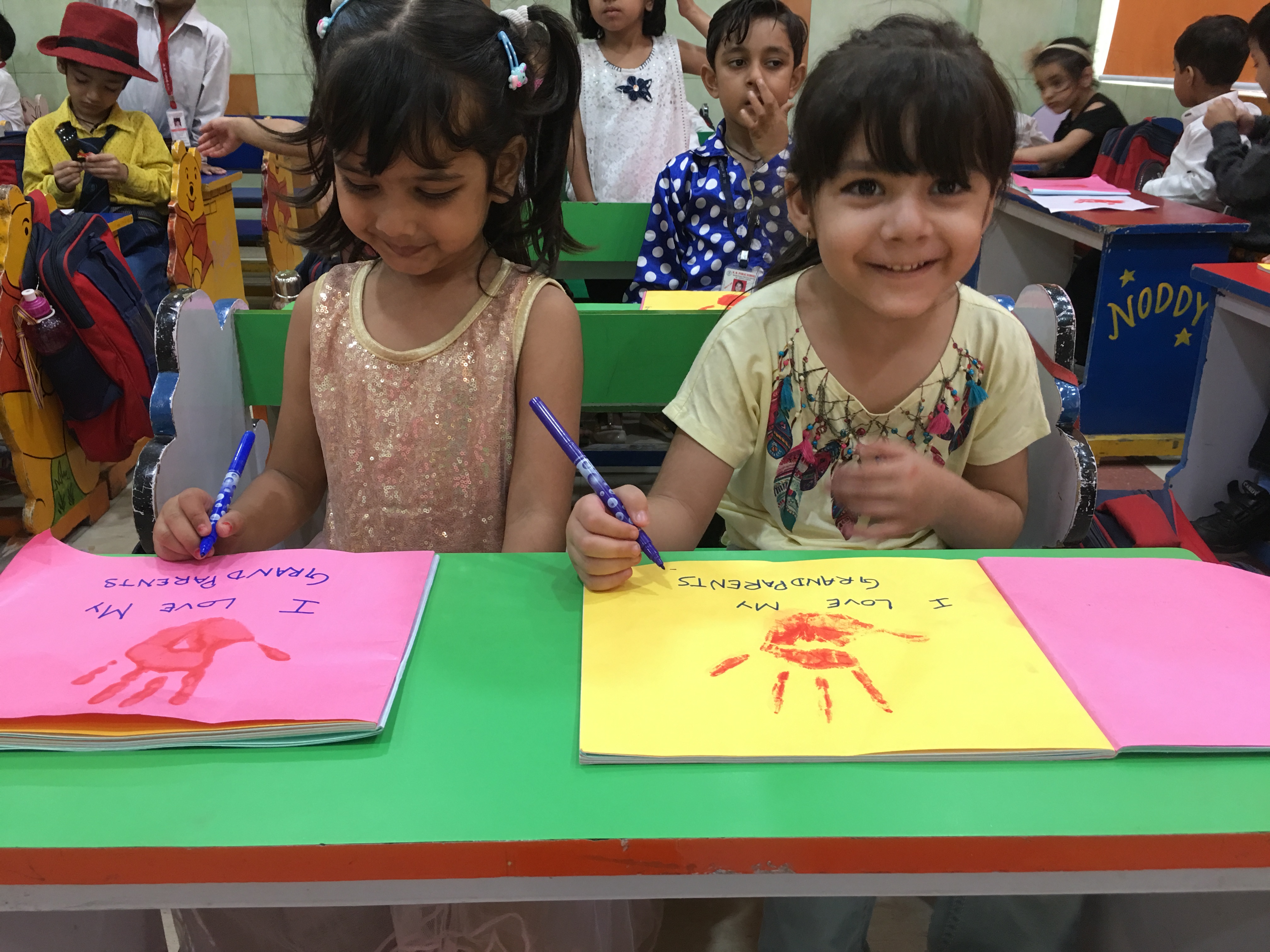 Grandparents Day Celebration by Mont students