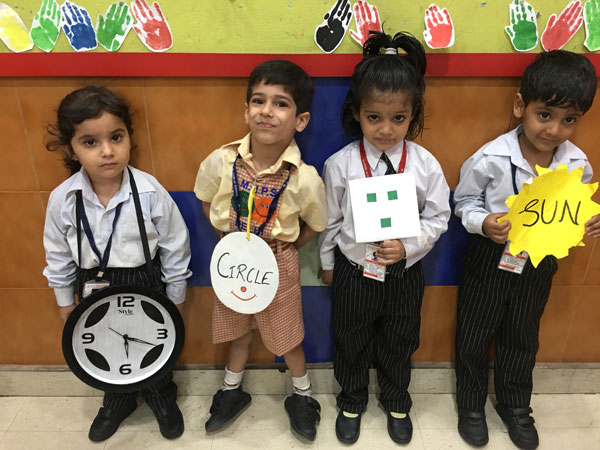 Show and tell- Shapes & colours