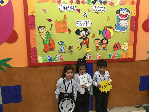 Show and tell- Shapes & colours