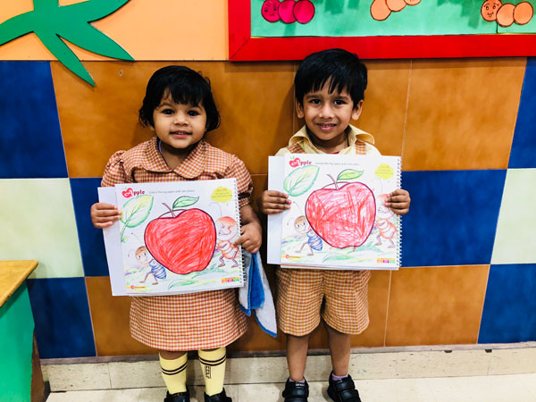 Colouring Activity for Mont students