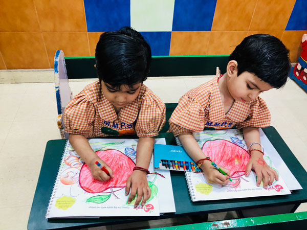 Colouring Activity for Mont students