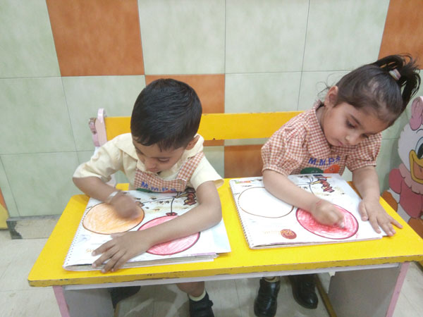 Colouring Activity for Mont students