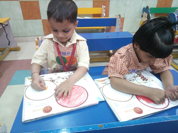 Colouring Activity for Mont students