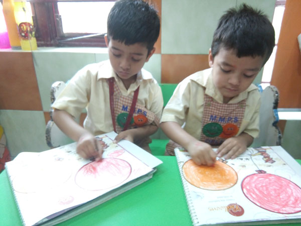 Colouring Activity for Mont students
