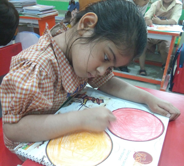 Colouring Activity for Mont students