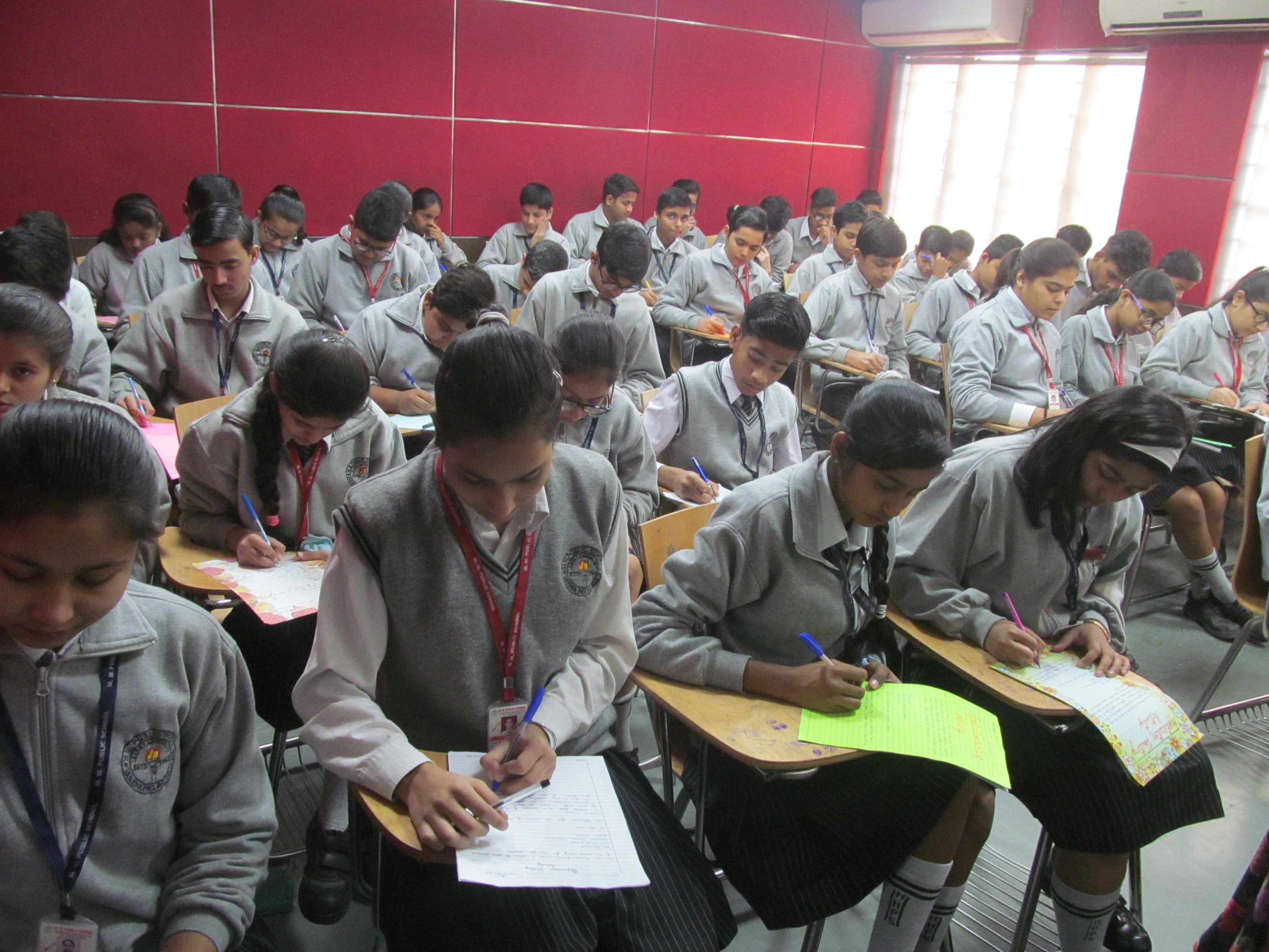 Application Writing activity by English Club