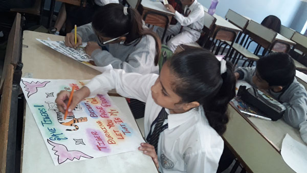 SAVE TIGERS Activity by Heritage Club