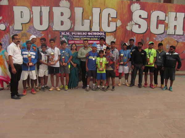 CBSE NORTH ZONE-1 LAWN TENNIS TOURNAMENT 2015-16