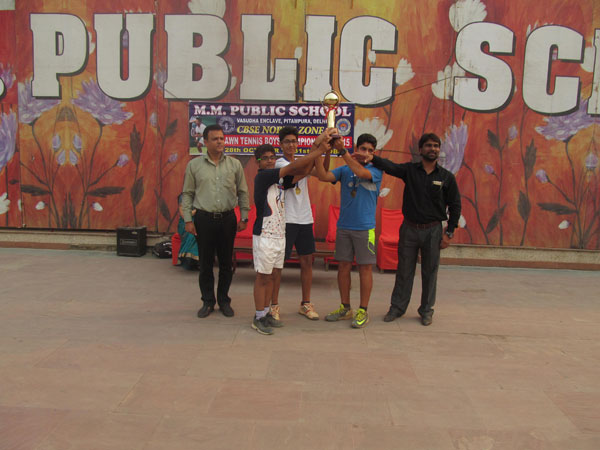 CBSE NORTH ZONE-1 LAWN TENNIS TOURNAMENT 2015-16