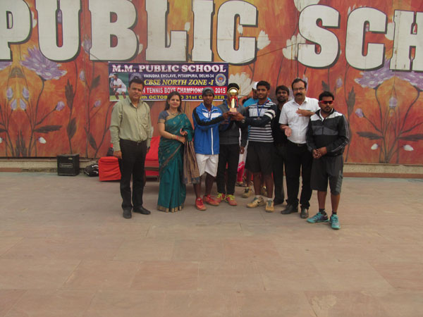 CBSE NORTH ZONE-1 LAWN TENNIS TOURNAMENT 2015-16