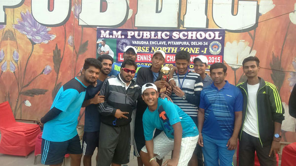 CBSE NORTH ZONE-1 LAWN TENNIS TOURNAMENT 2015-16