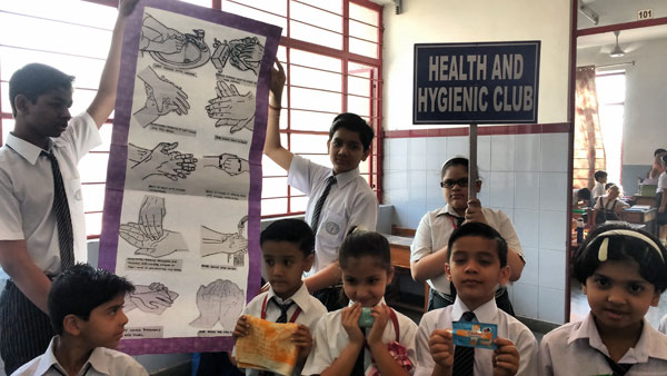 Hand Wash Activity by Health & Hygiene Club