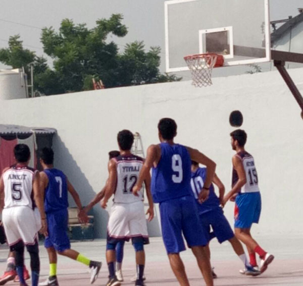 Achievement in Basketball Inter Zonal competition