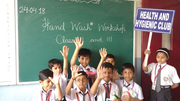 Hand Wash Activity by Health & Hygiene Club