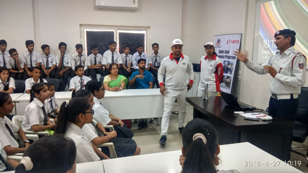 Visit to Traffic Training Park, Punjabi Bagh