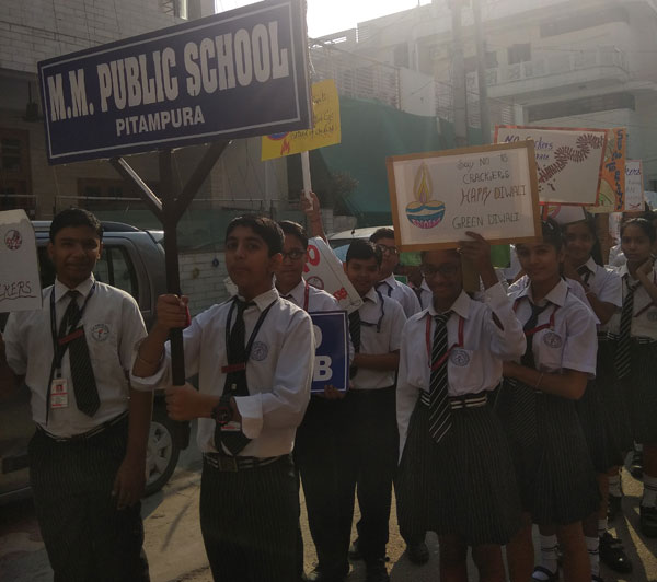 Anti- crackers rally