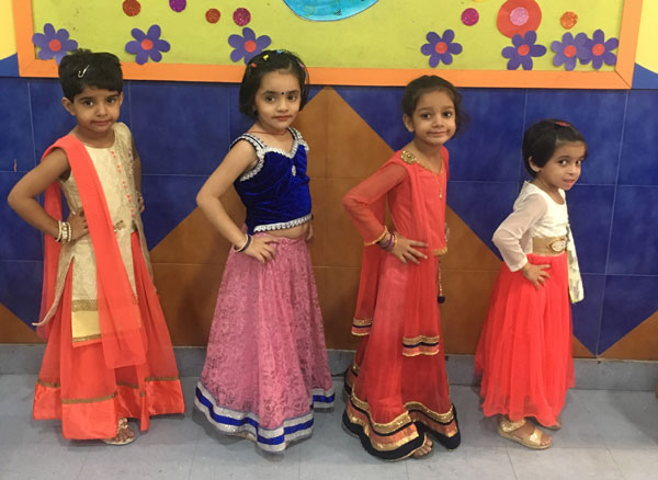 Diwali Celebration by Pre-primary students