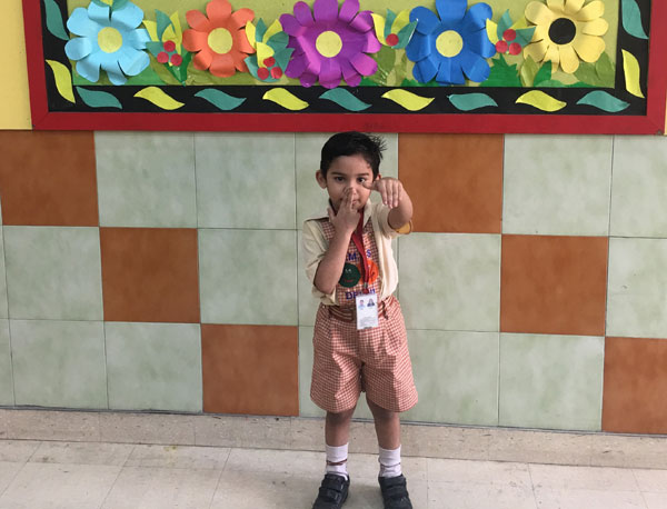 Hindi Poem Recitation by Pre-primary students