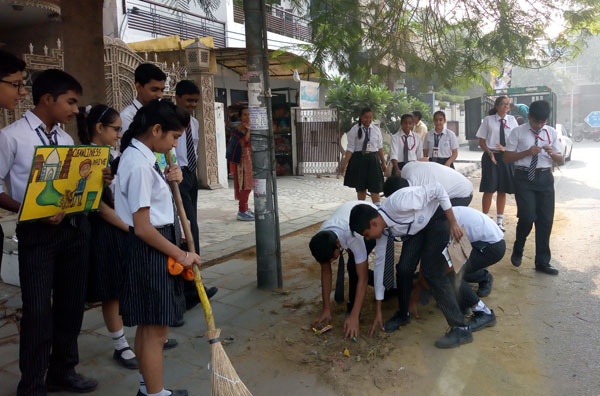 Cleanliness Drive by SAC Club