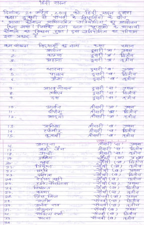 Spellathon by Hindi Club