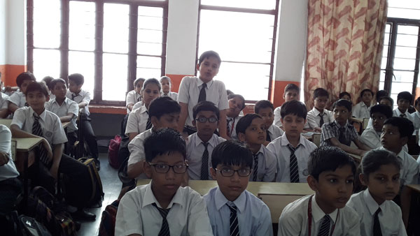 Presentation on Species of Tigers by Heritage Club