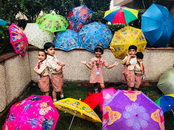 ENJOYING RAIN