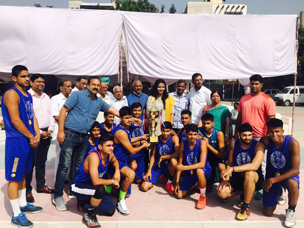Achievement in CBSE Cluster XX Basket Ball Tournament