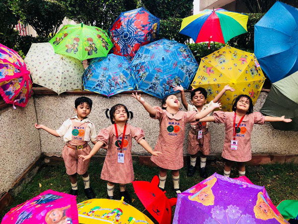 ENJOYING RAIN