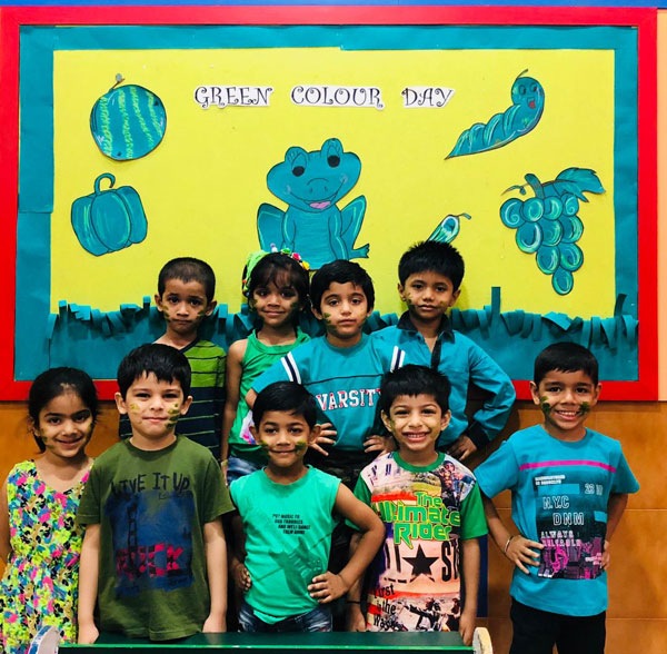 GREEN COLOUR DAY CELEBRATION