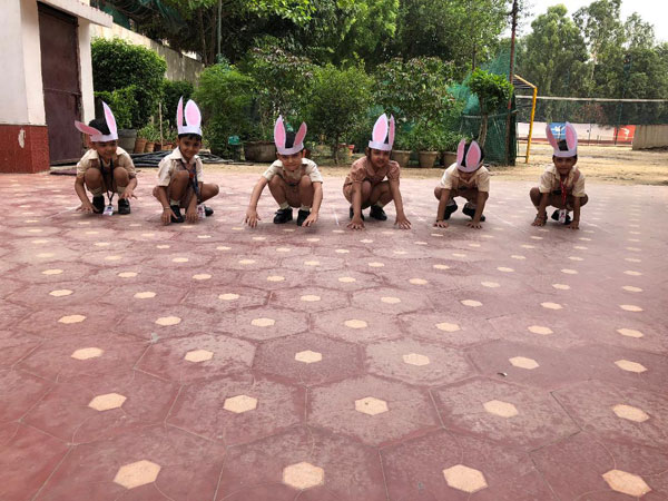 Rabbit Race by Mont students