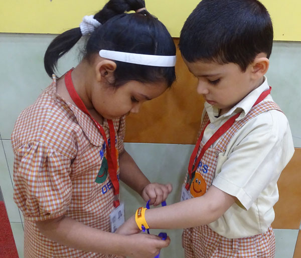 Friendship Day celebration by Tiny Tots