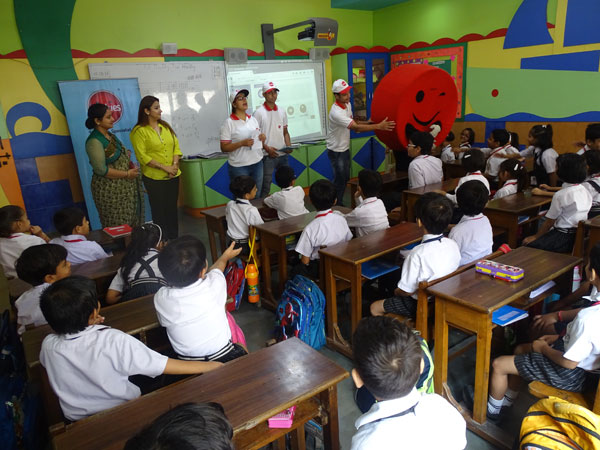 Yellow Colour Day Celebration by Mont students