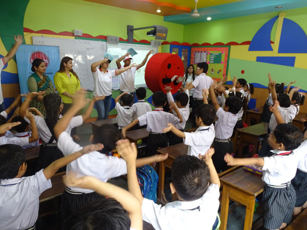 Yellow Colour Day Celebration by Mont students